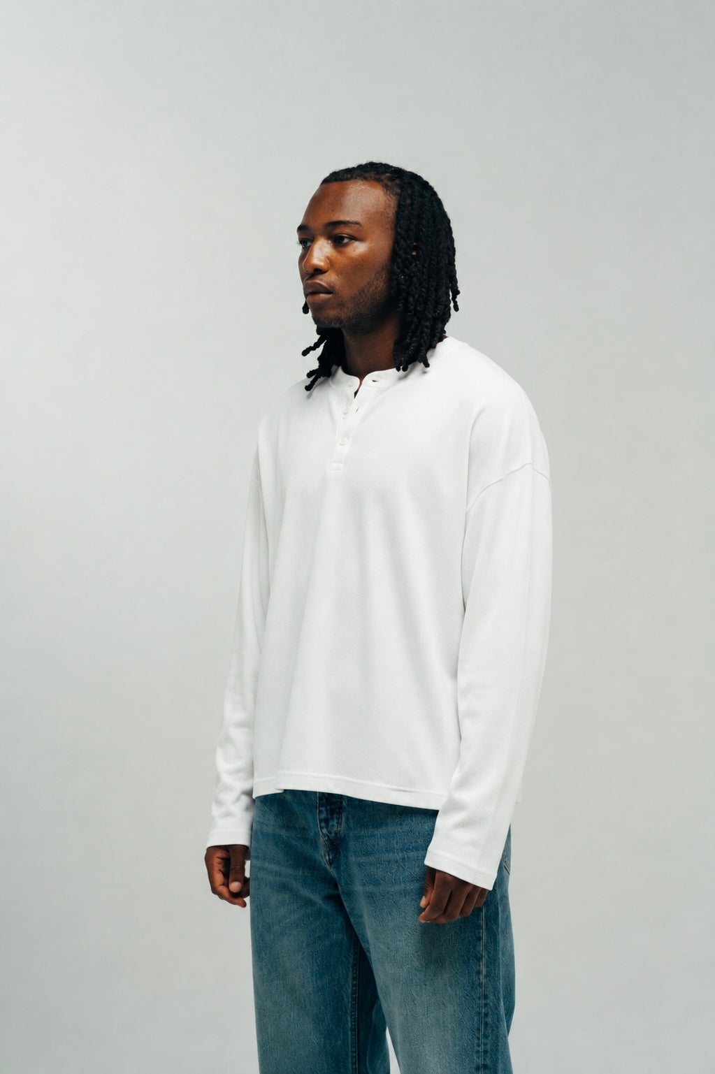 WAFFLE HENLEY SHIRT-thumbmail-3