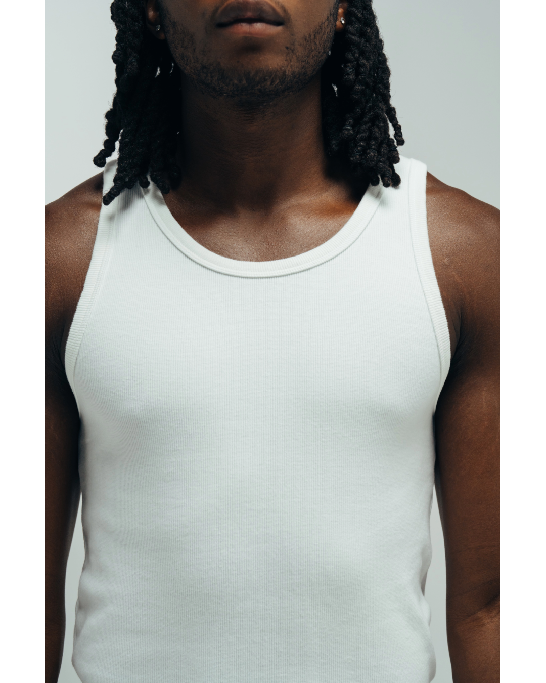 RIBBED TANK - WHITE-thumbmail-3